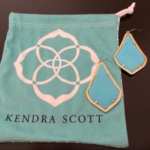 Kendra Scott turquoise earrings